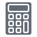 external Calculator-outdoor-solid-design-circle icon