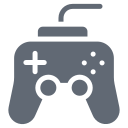 external Gamepad-school-and-learning-solid-design-circle icon