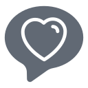 external Heart-modern-solid-design-circle icon