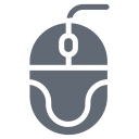 external Mouse-ux-interface-solid-design-circle icon