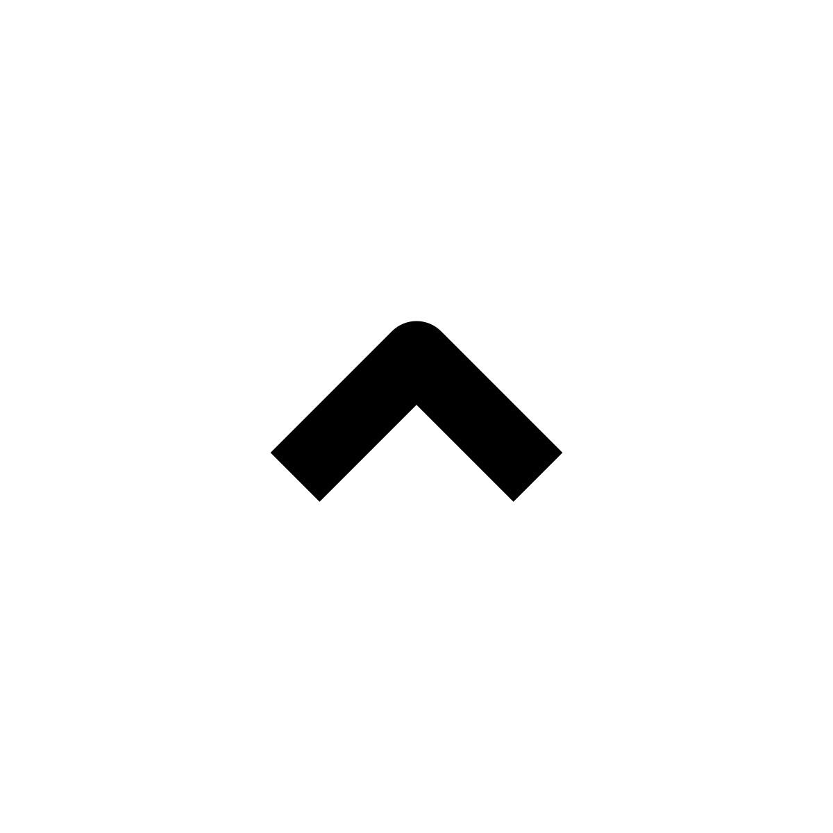 chevron up icon