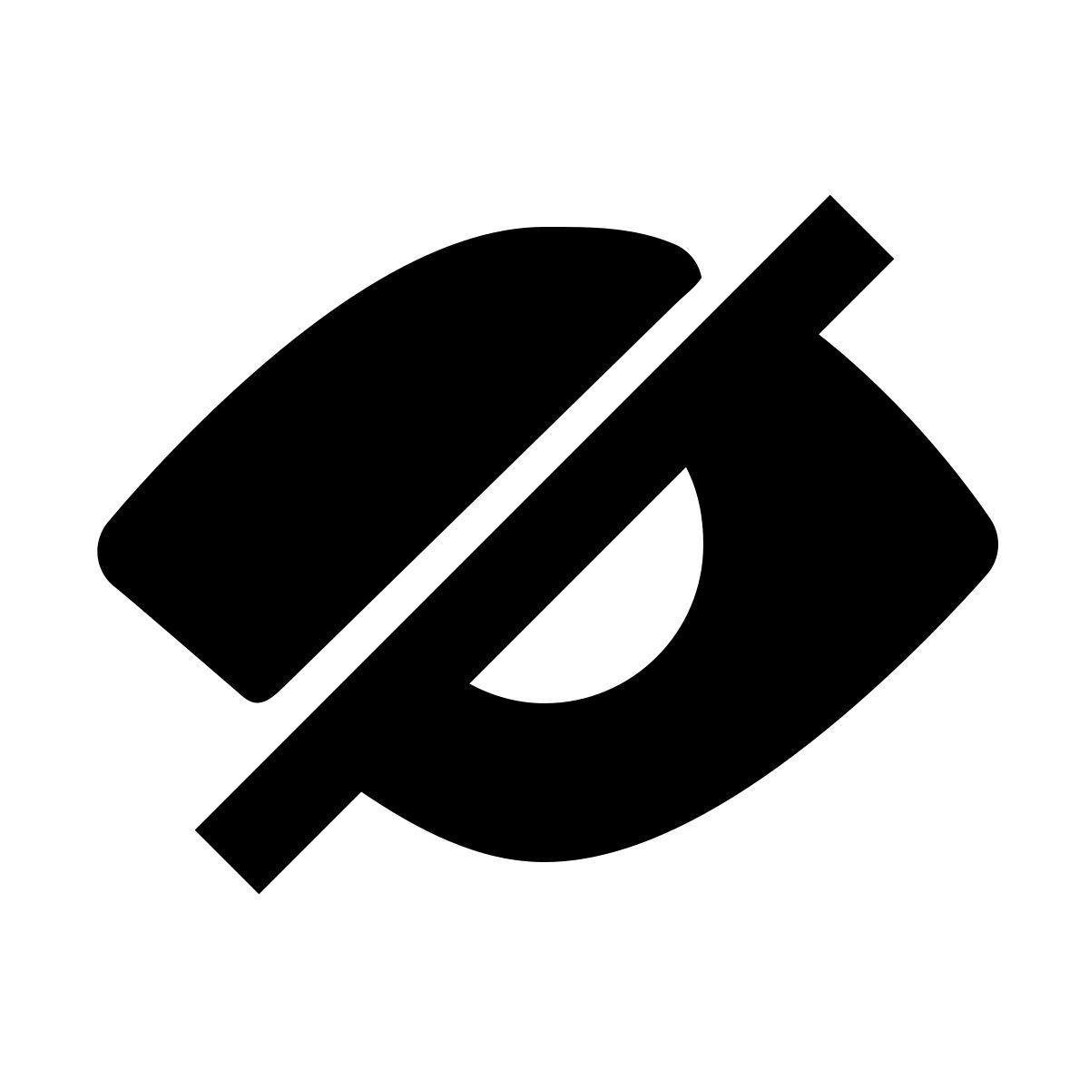 hide icon