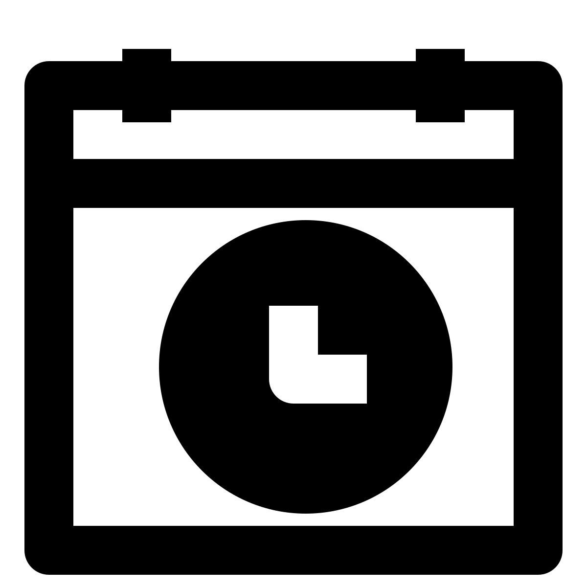 时间日历 icon