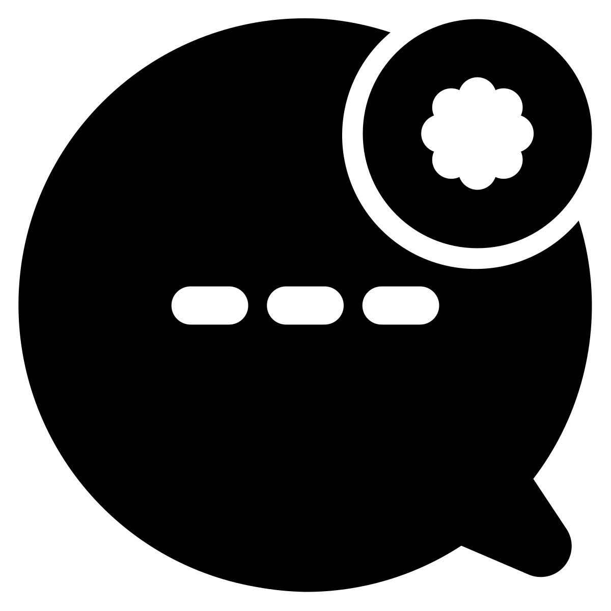 chat notification icon