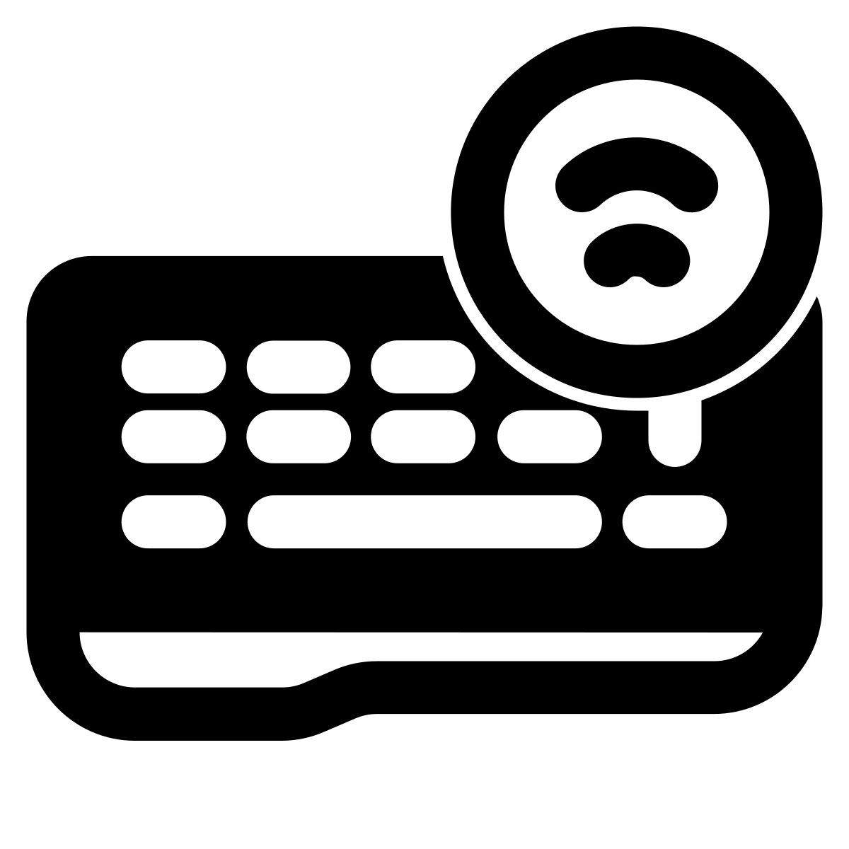 wireless keyboard icon