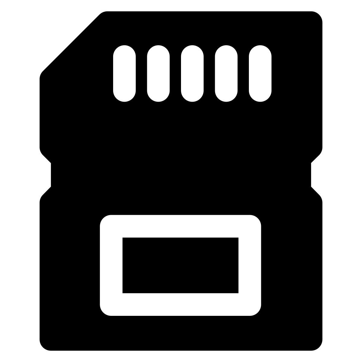 sd card icon