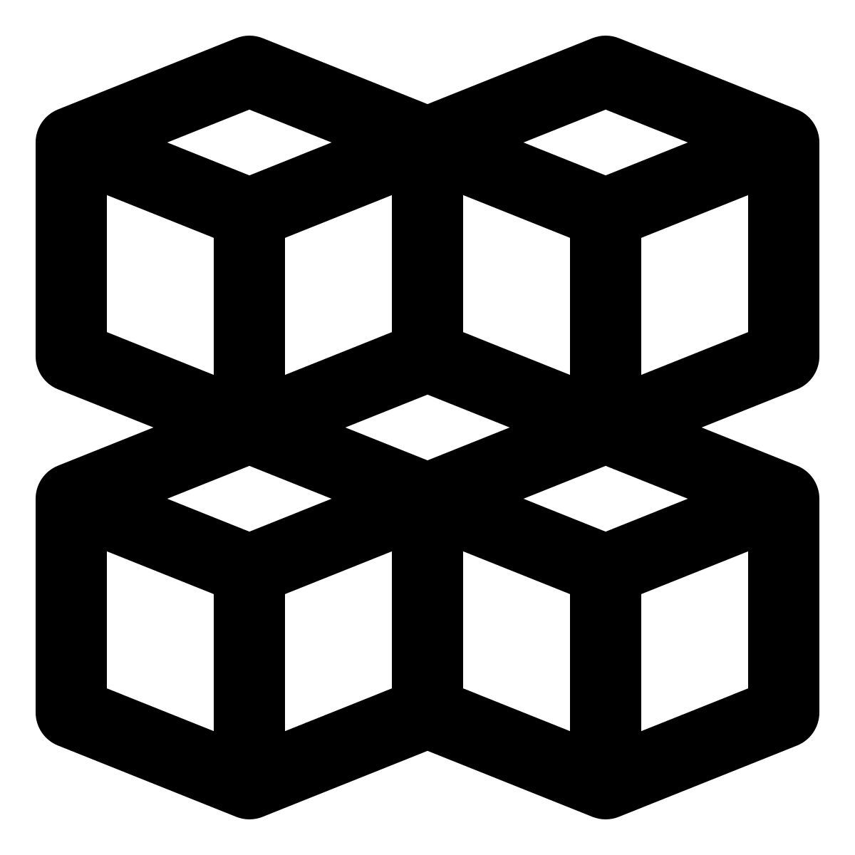 icono cubes