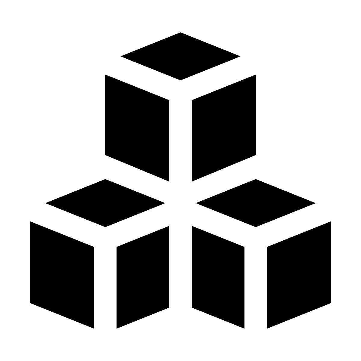 icône cubes