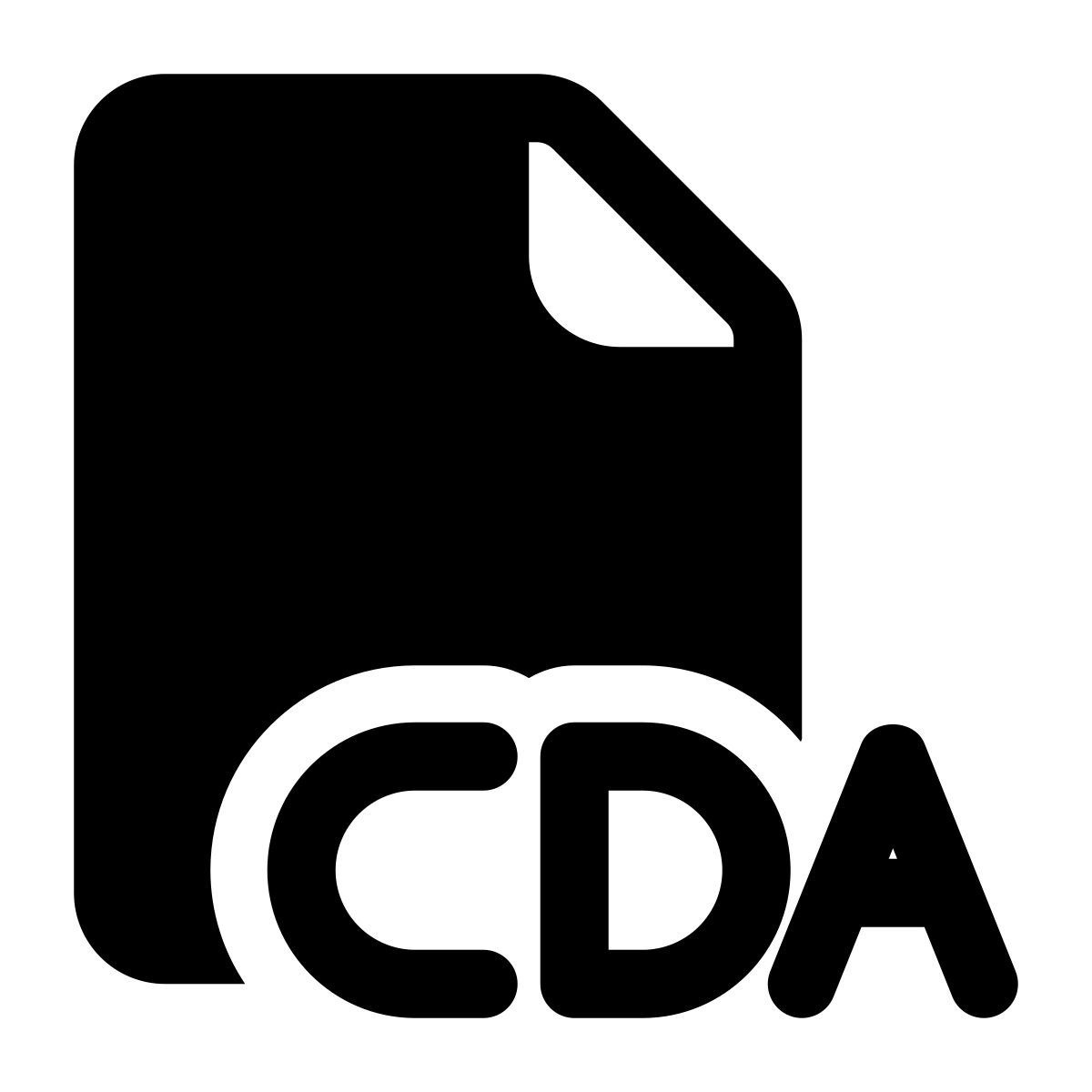 icône cda file