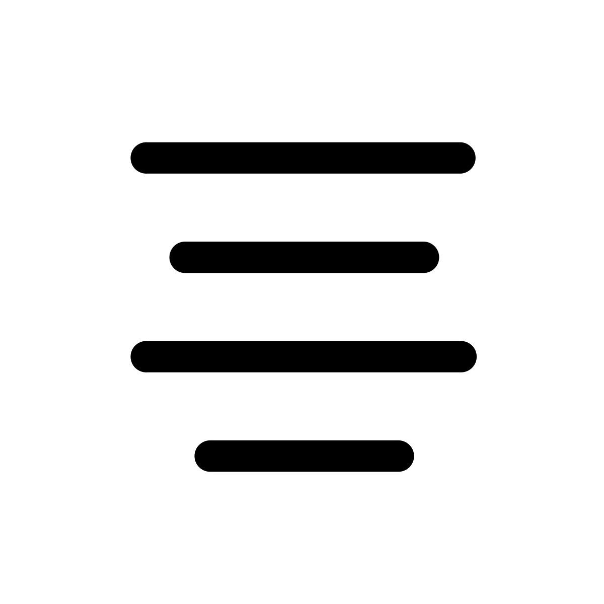 align center icon