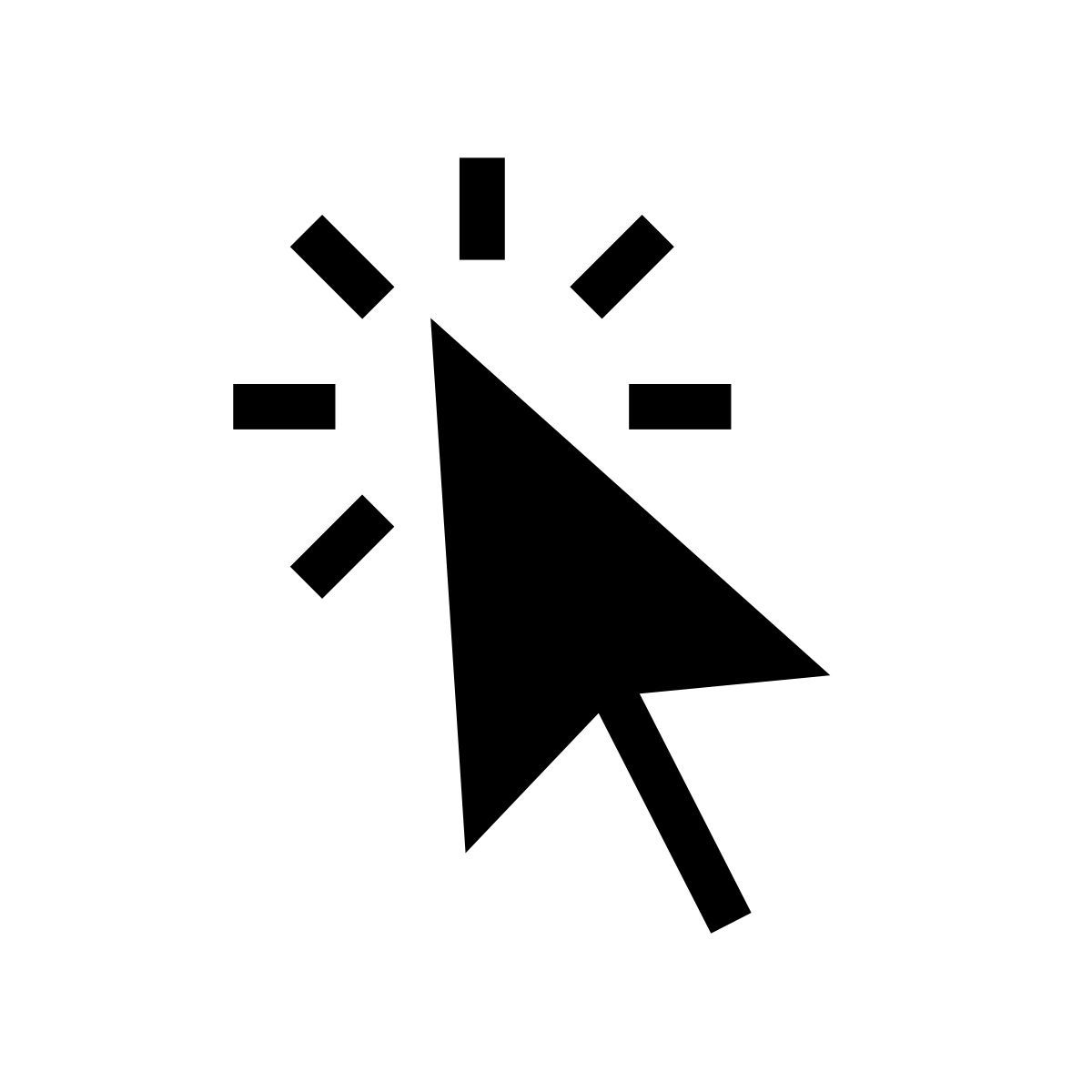 arrow cursor icon