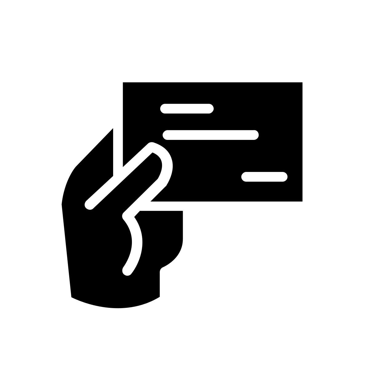 business card icon