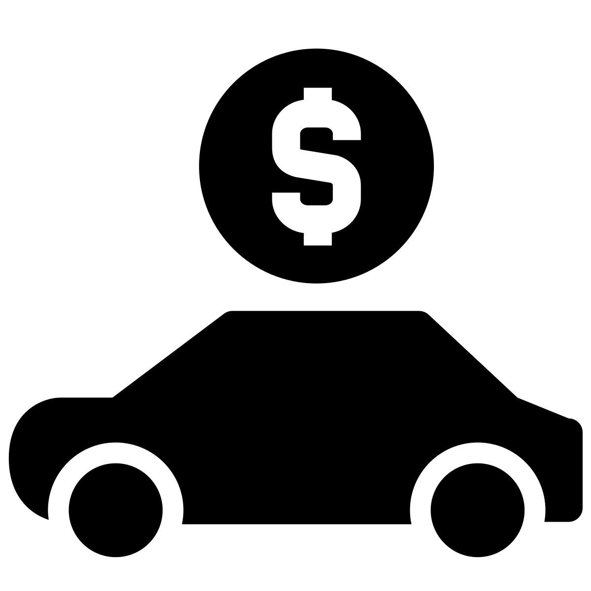 car for sale icon