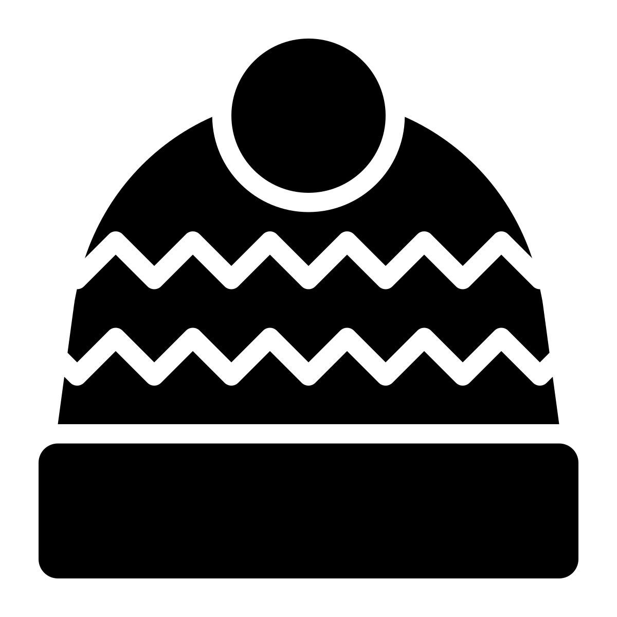 bobble hat icon