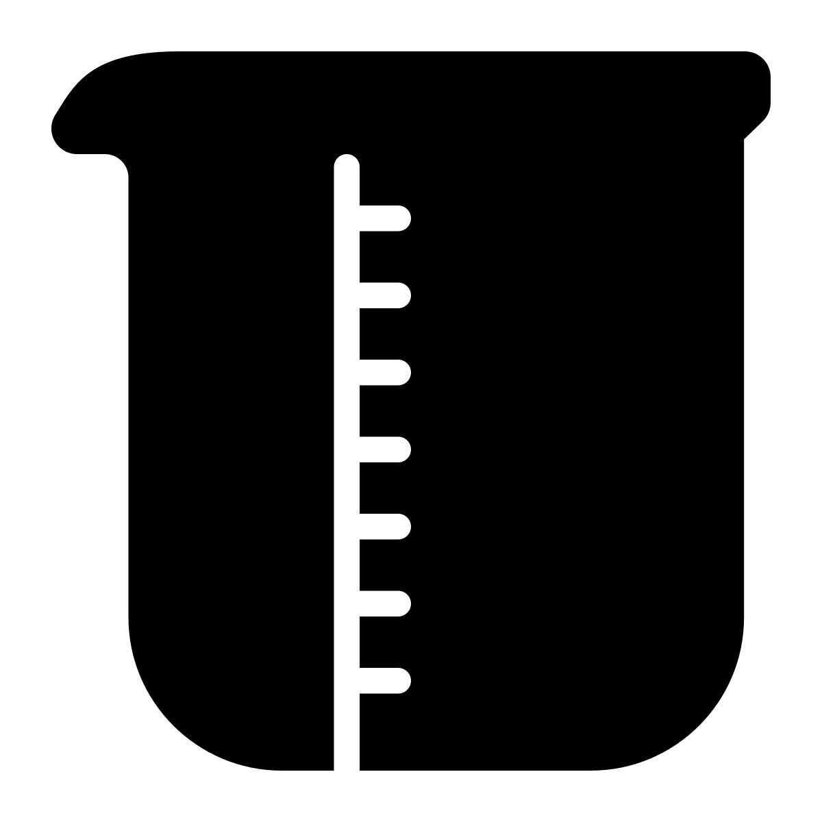 taza medidora icon