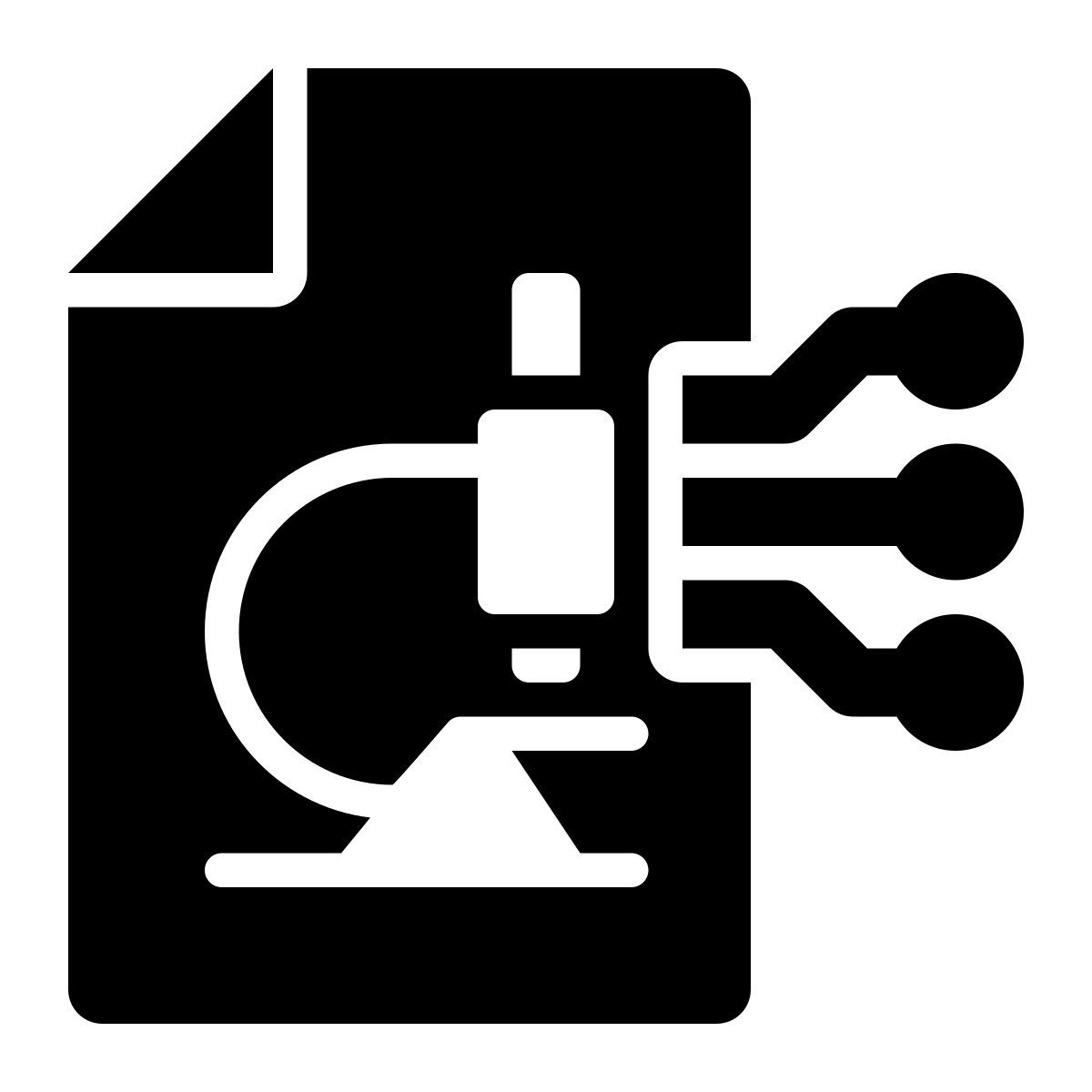 biology data science icon