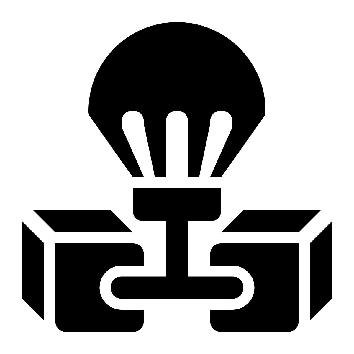 blockchain airdrop icon
