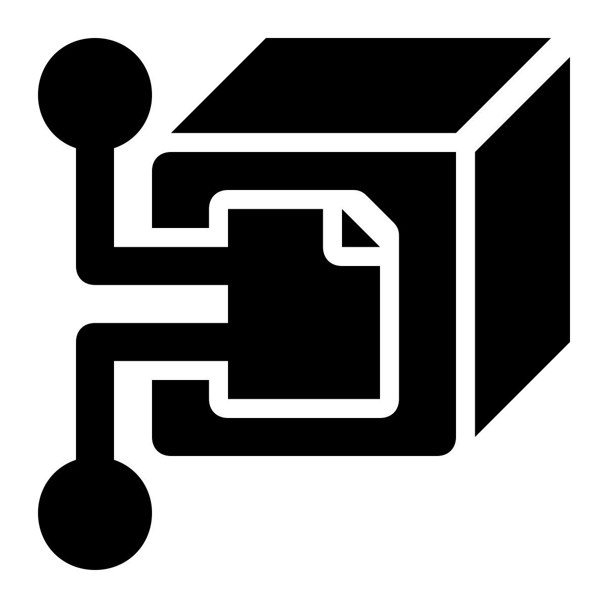 blockchain data icon