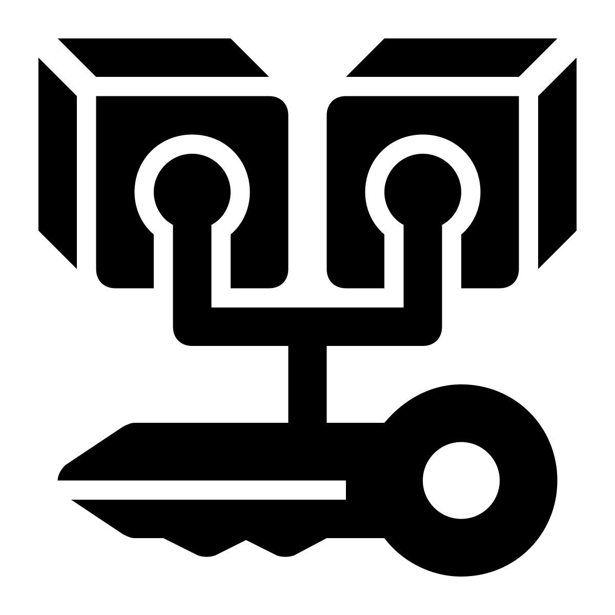 blockchain encryption icon