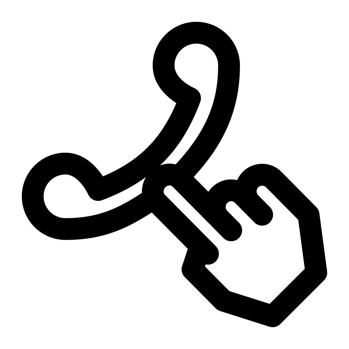 aufruf zum handeln icon