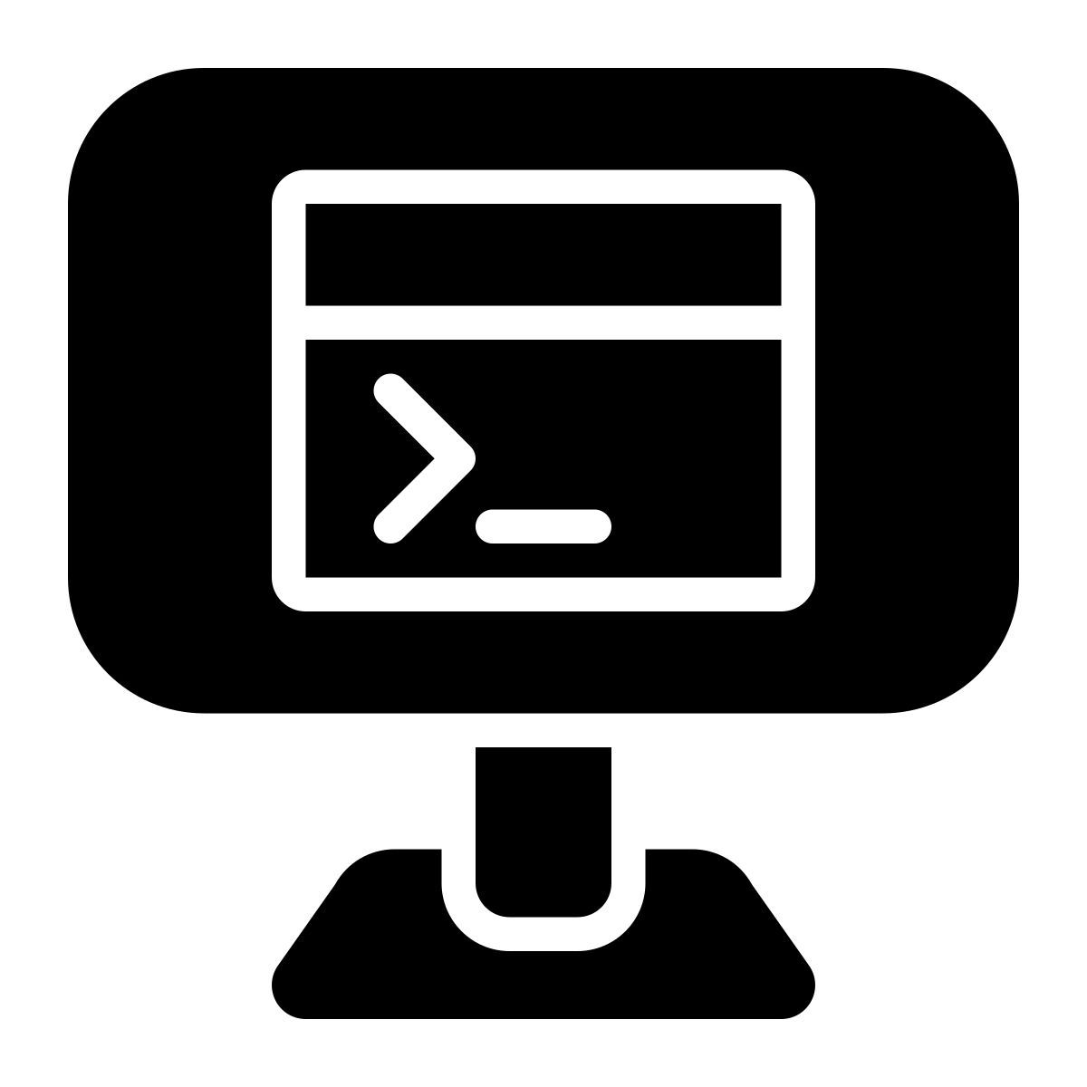 línea de comandos icon