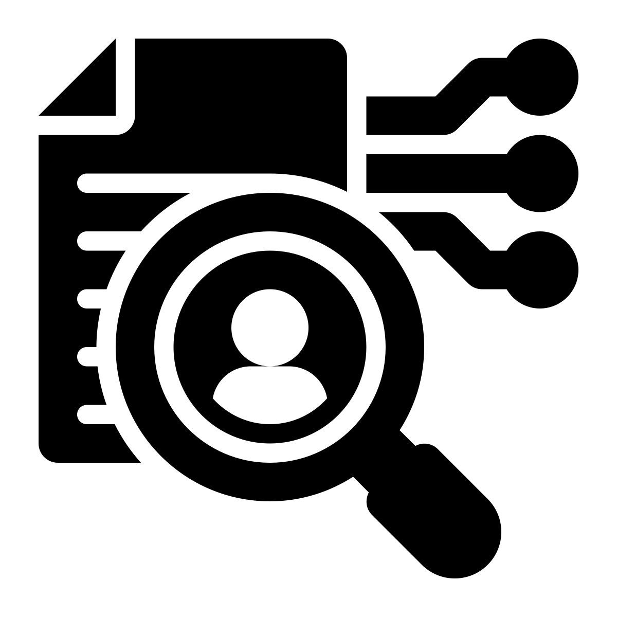 customer analysis icon