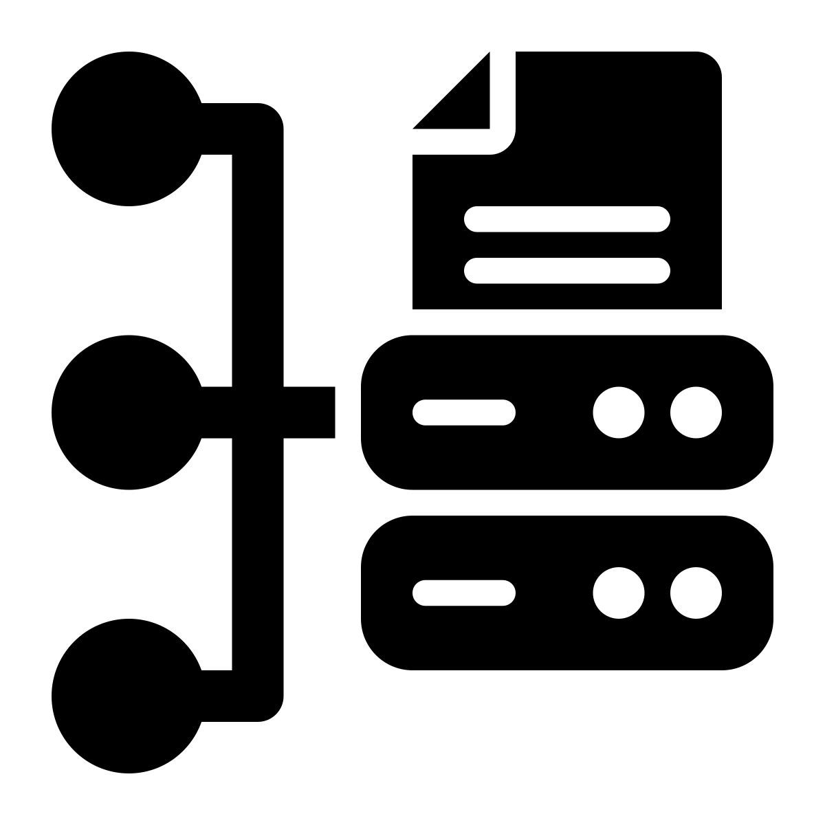 data aggregation icon