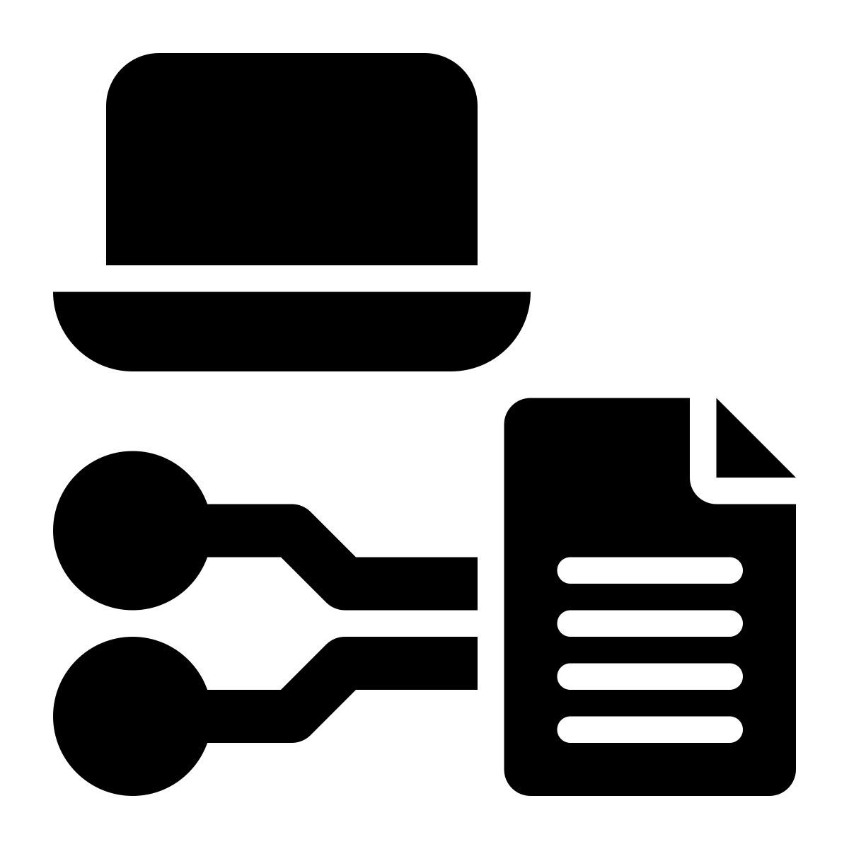 application de données icon