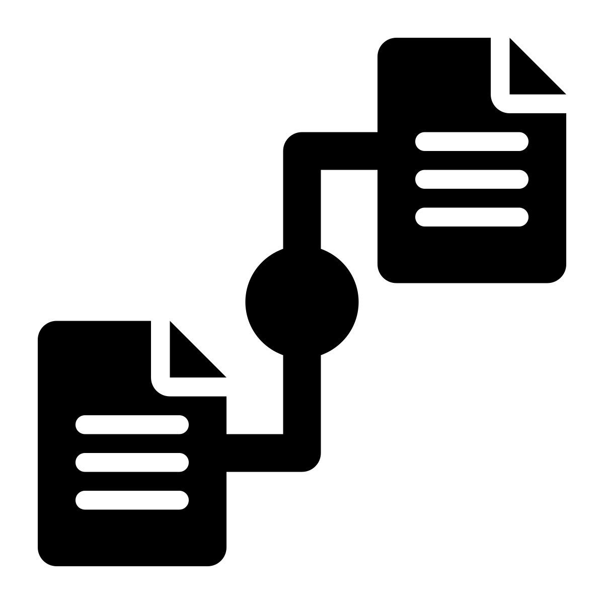 data correlation icon