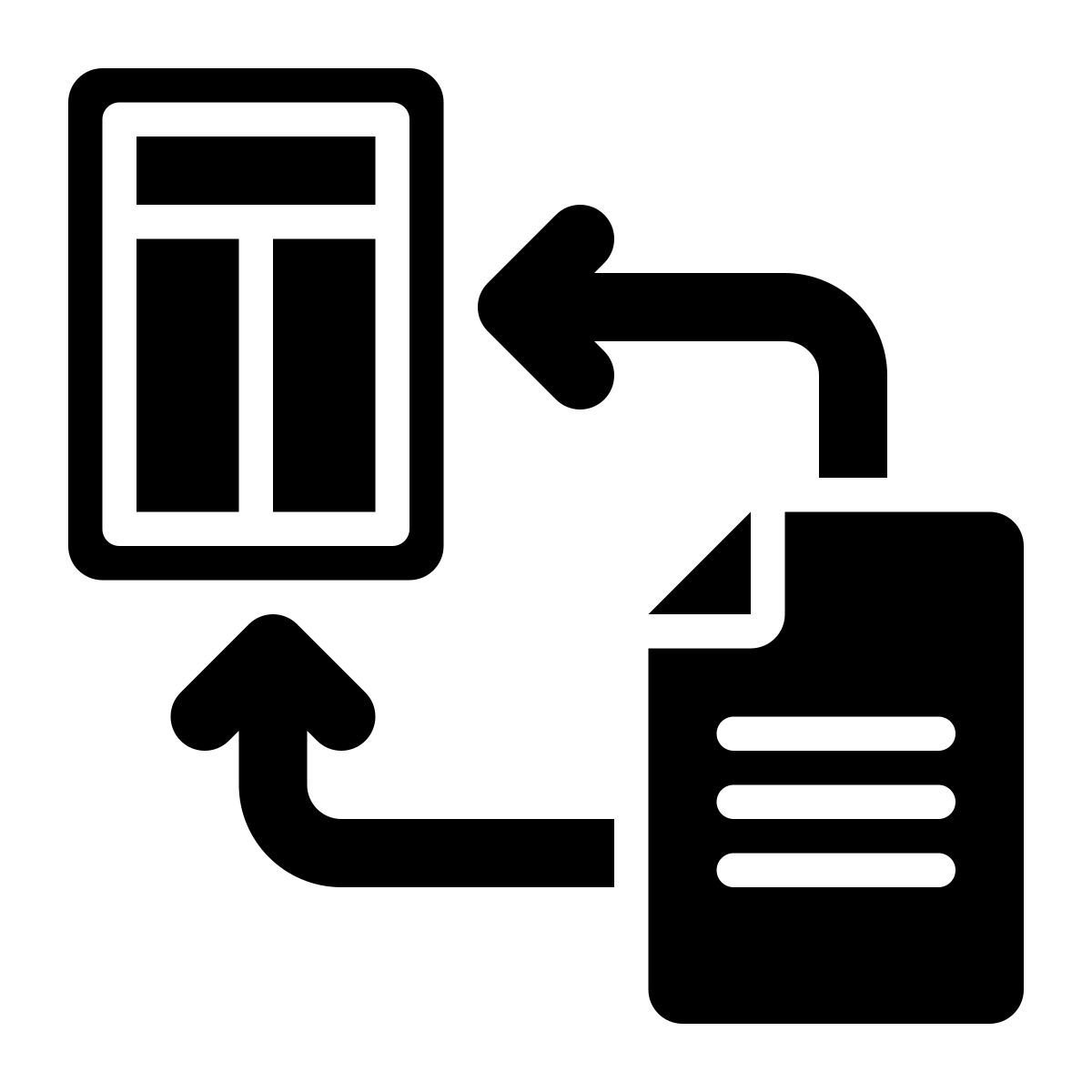 trasformazione dei dati icon