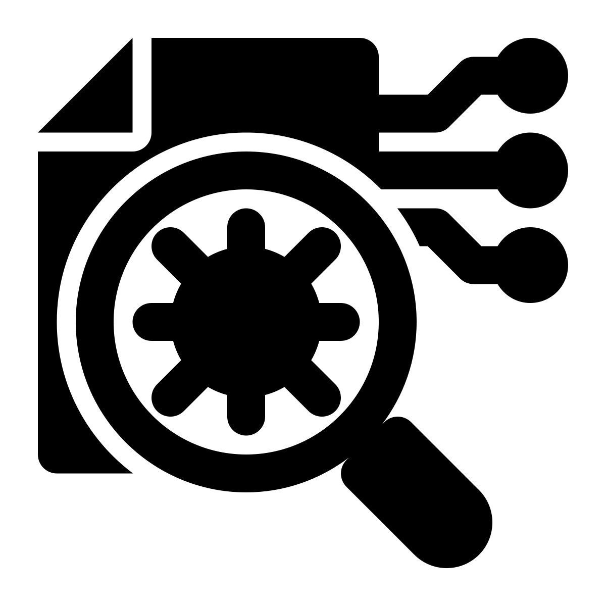 disease detection icon