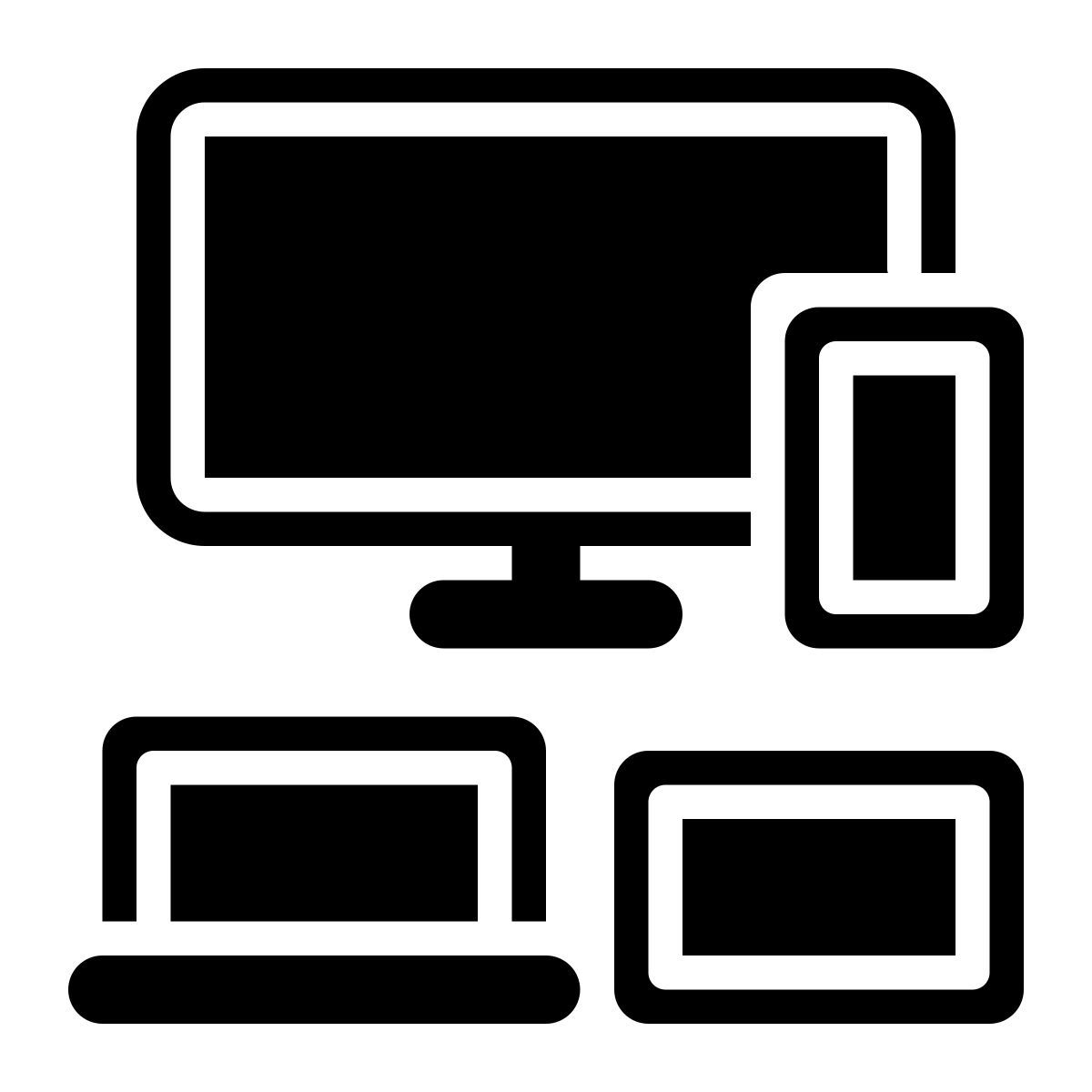 dispositivos de exibição icon