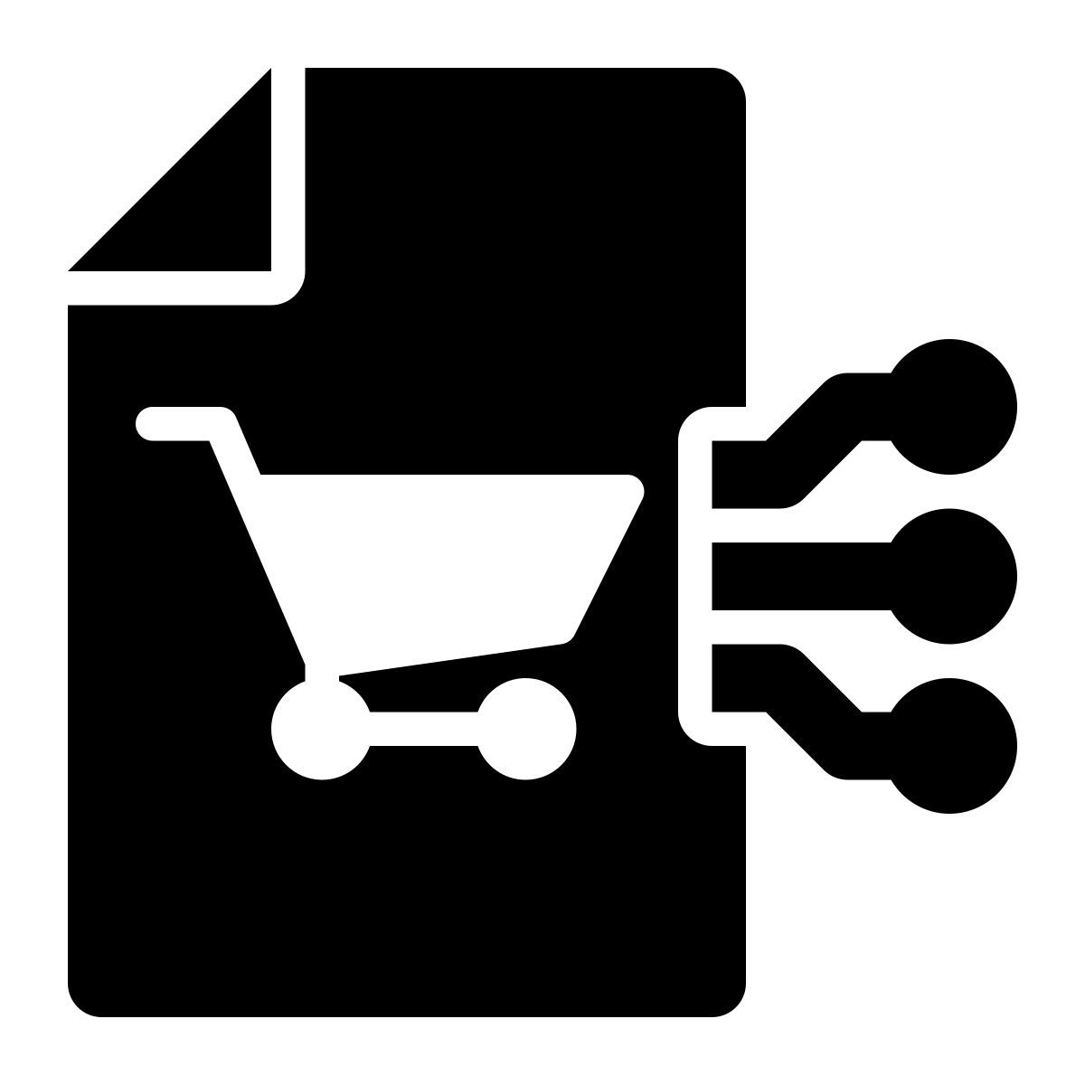ecommerce data icon