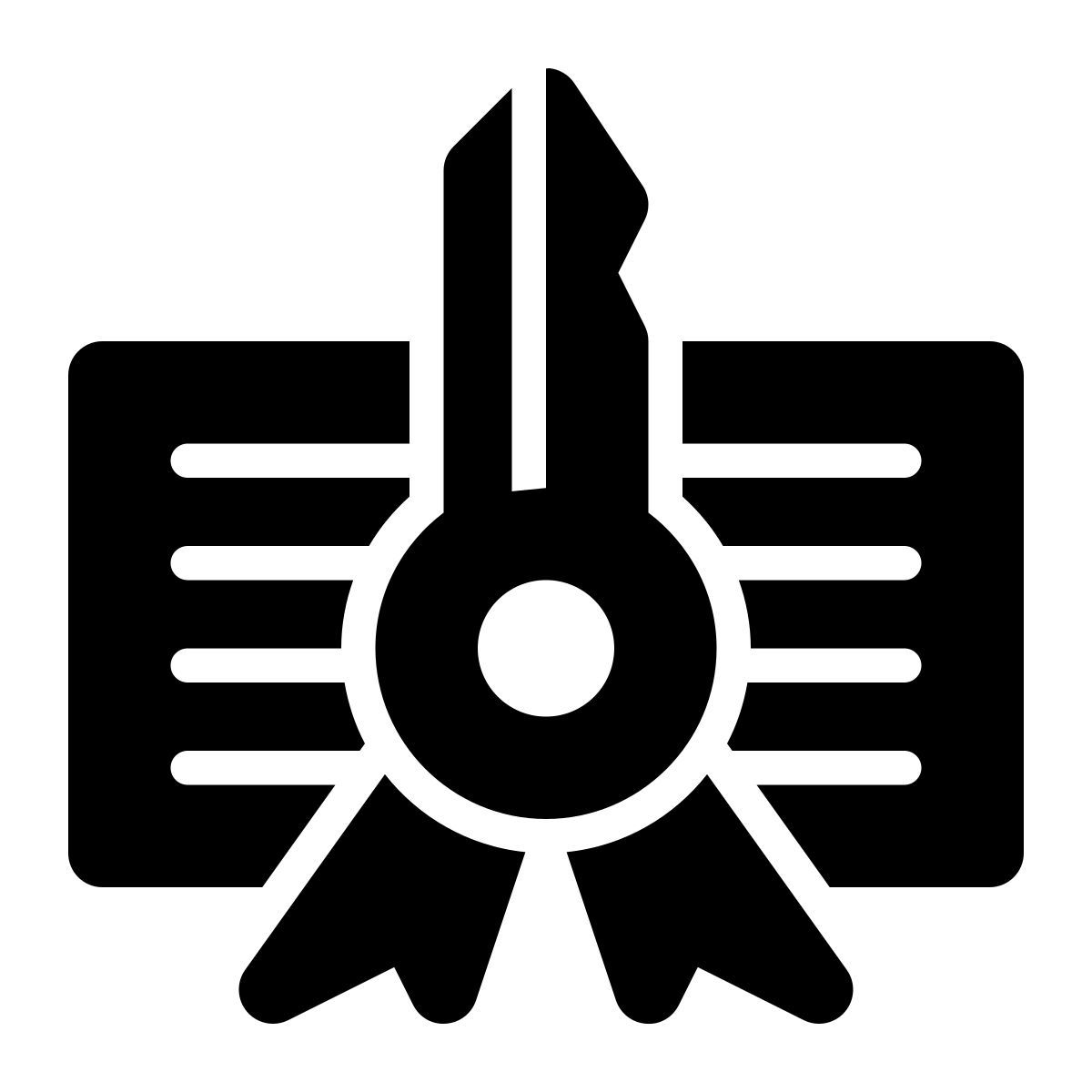암호화 인증서 icon