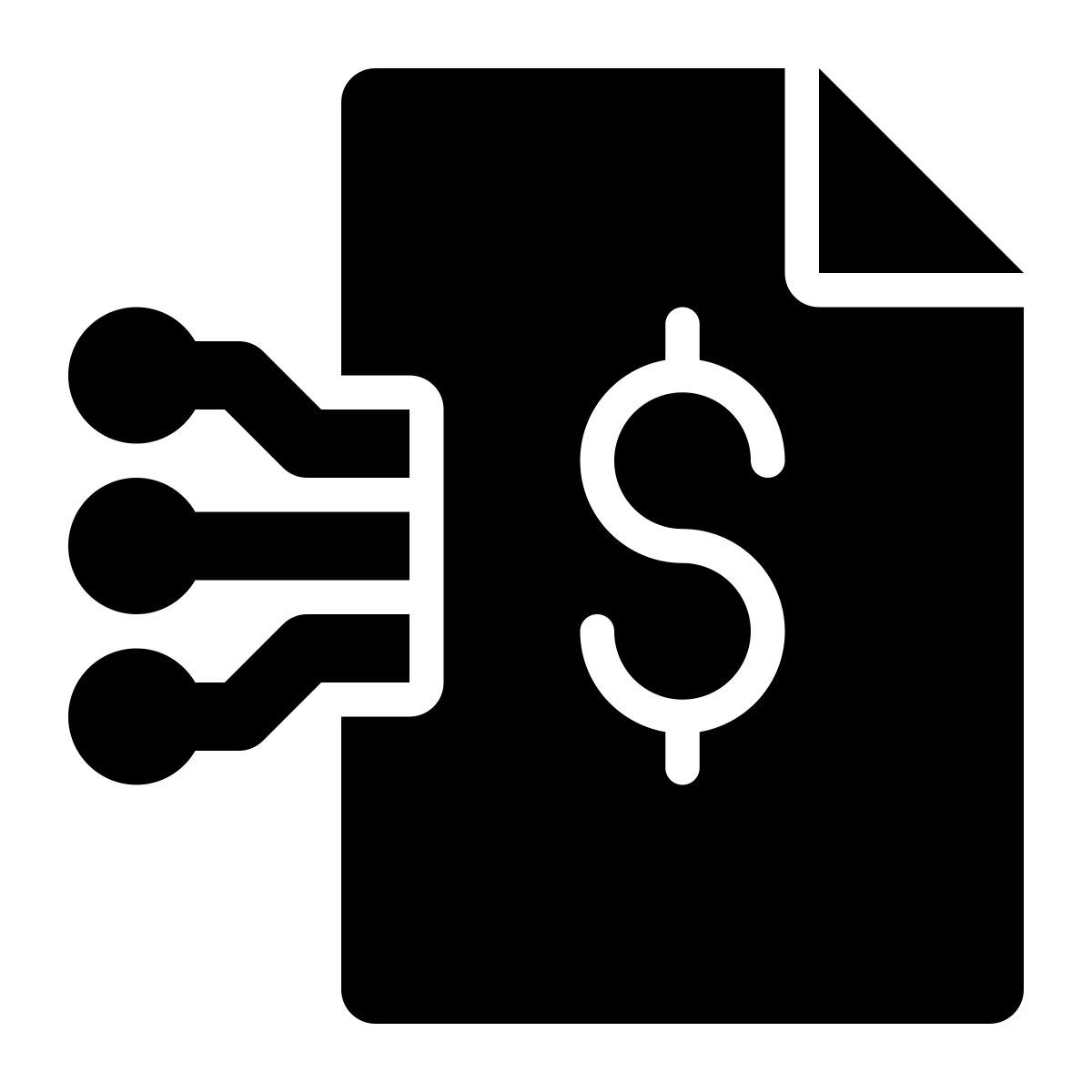 finance data icon
