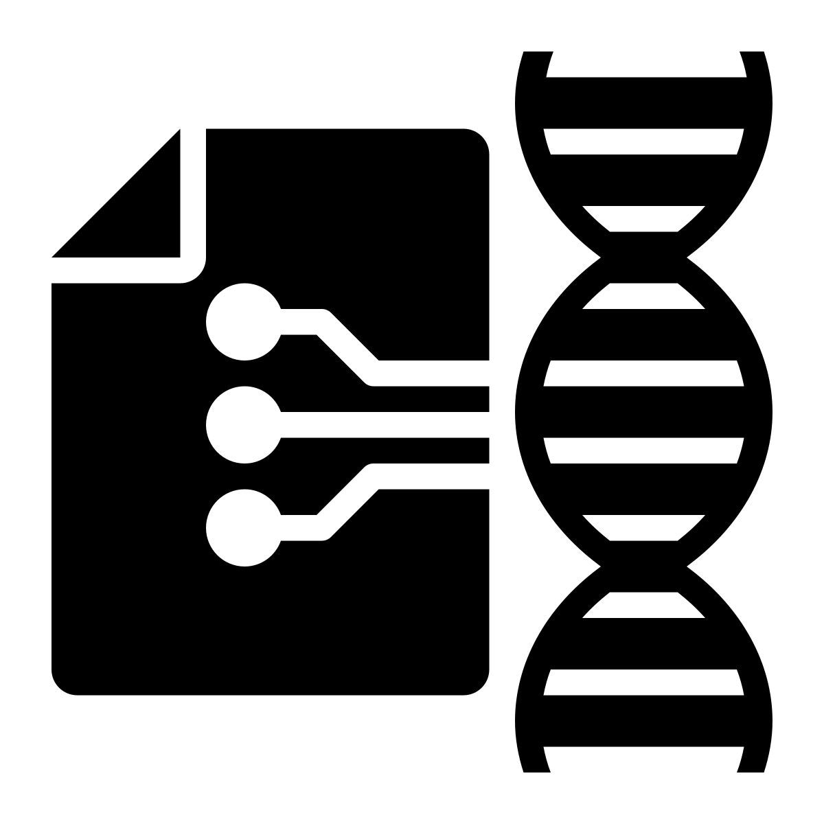 genetics analysis icon