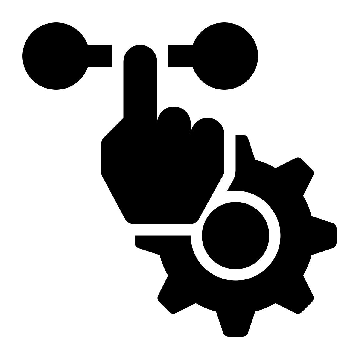 제스처 설정 icon
