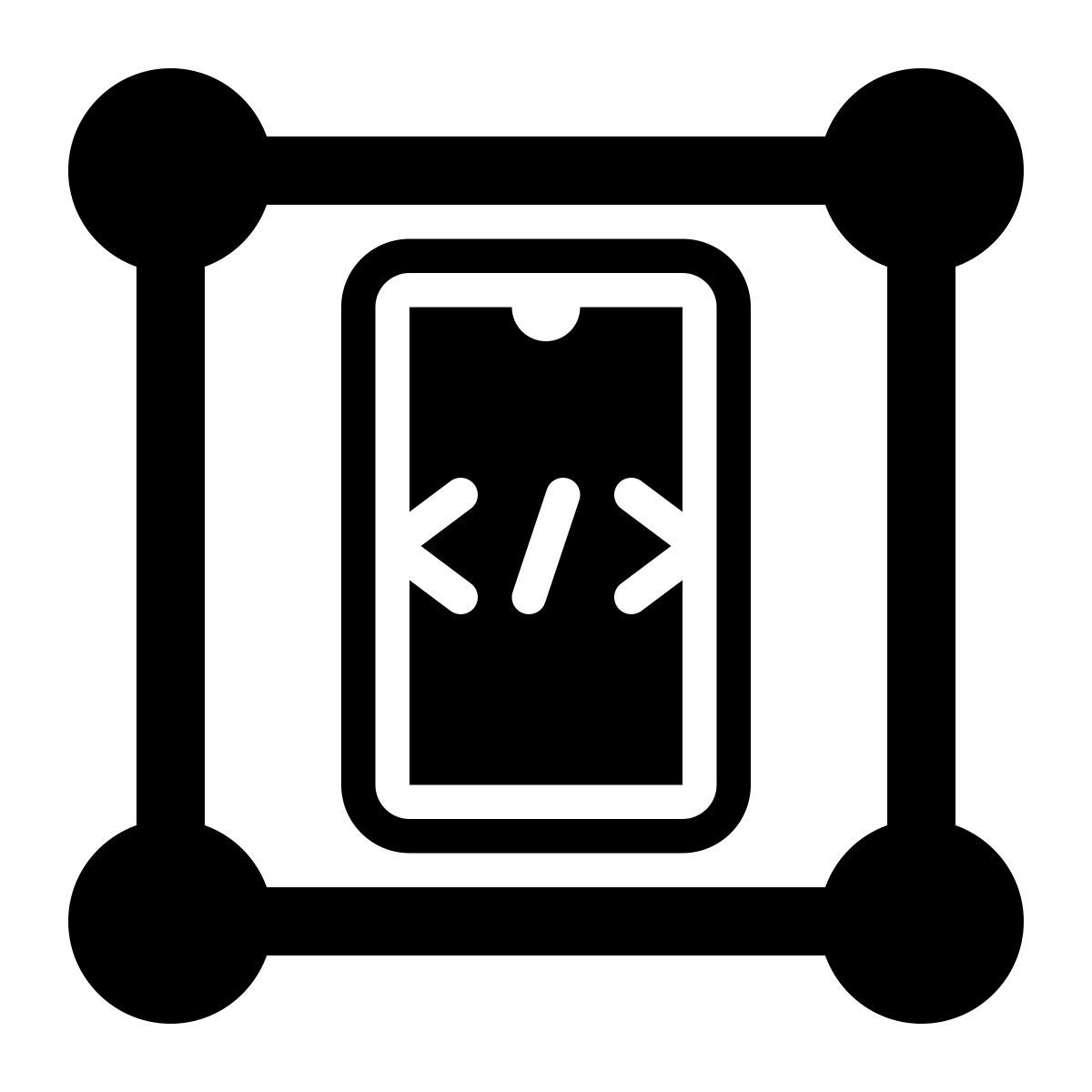 mobile app framework icon