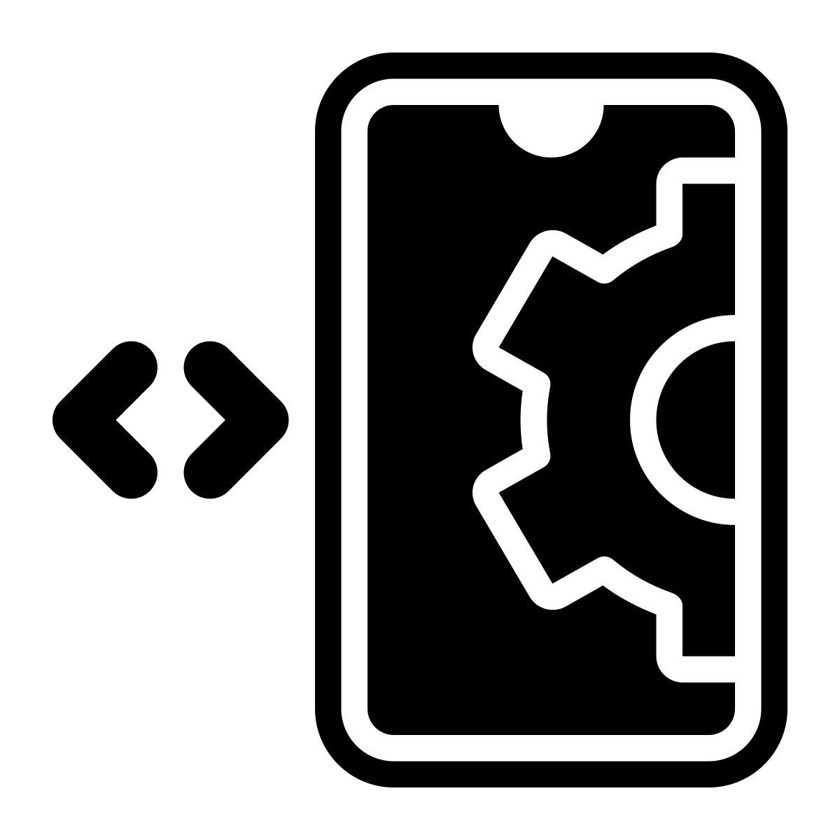mobile development icon