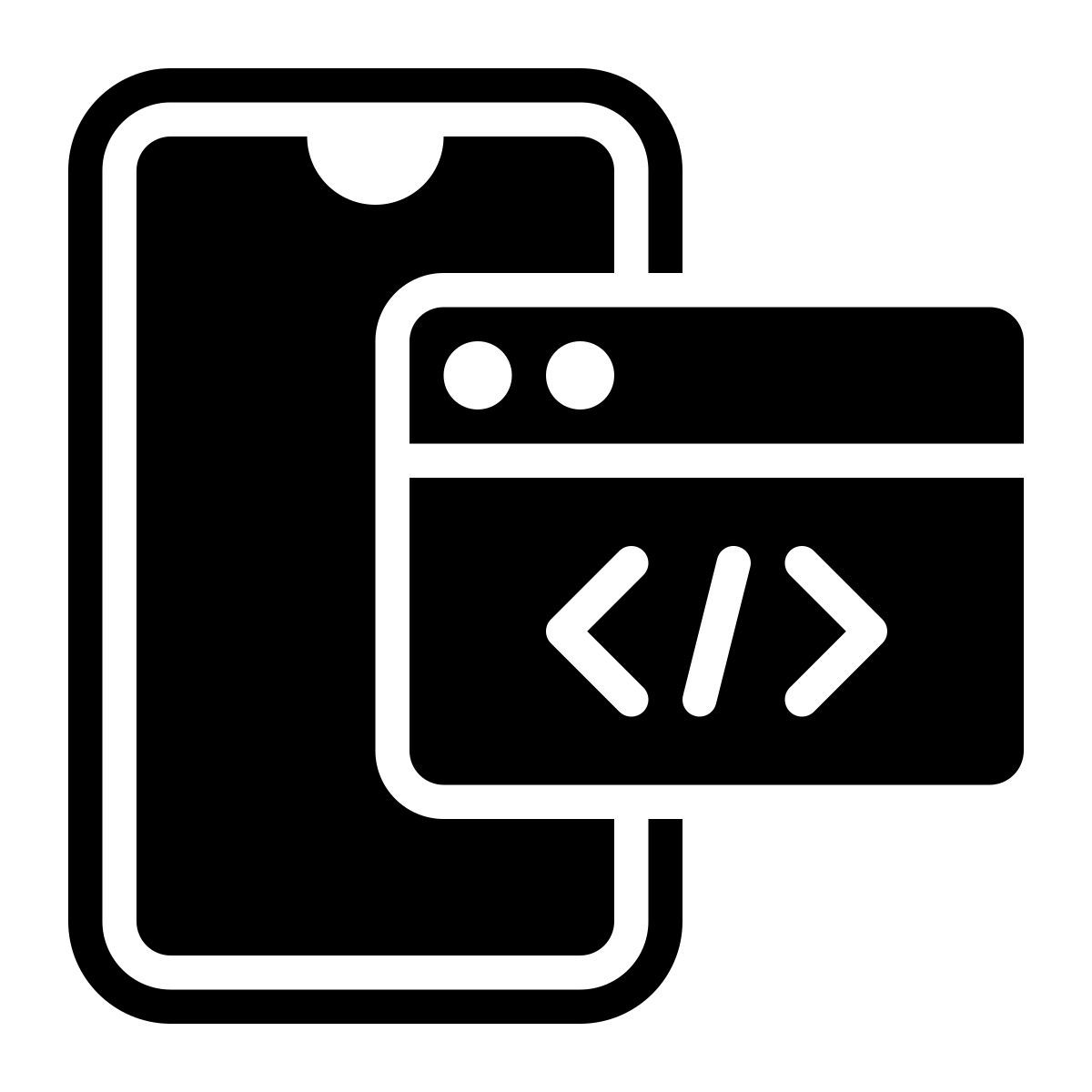 mobile app development icon