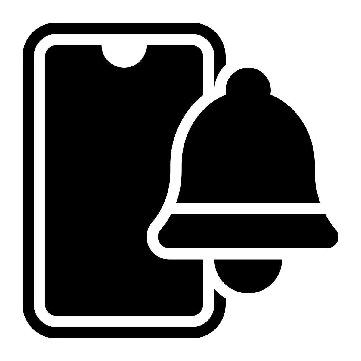 notificação móvel icon
