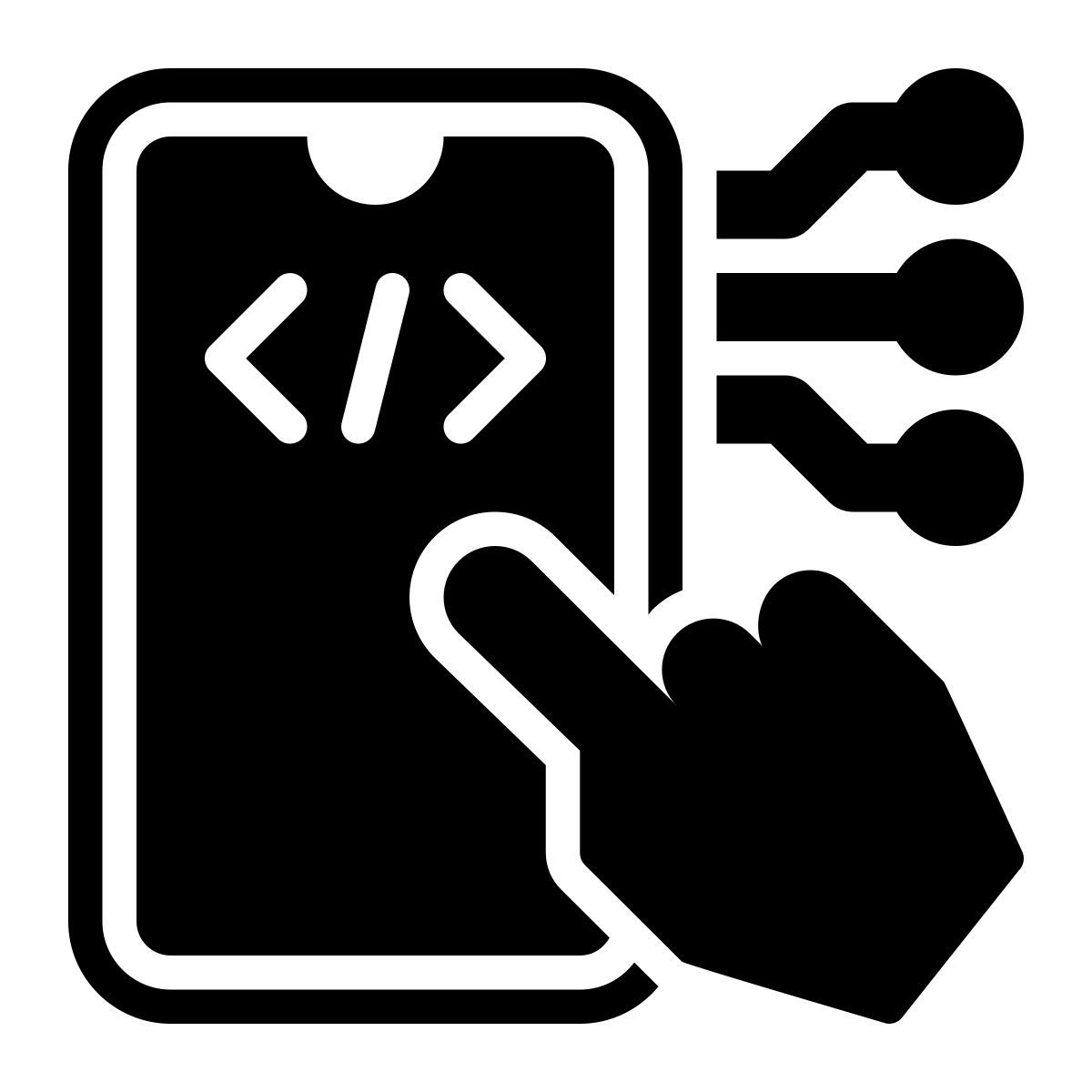 programmation mobile icon