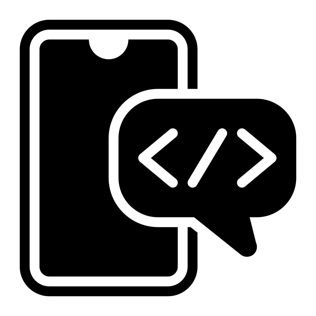 programmation mobile icon