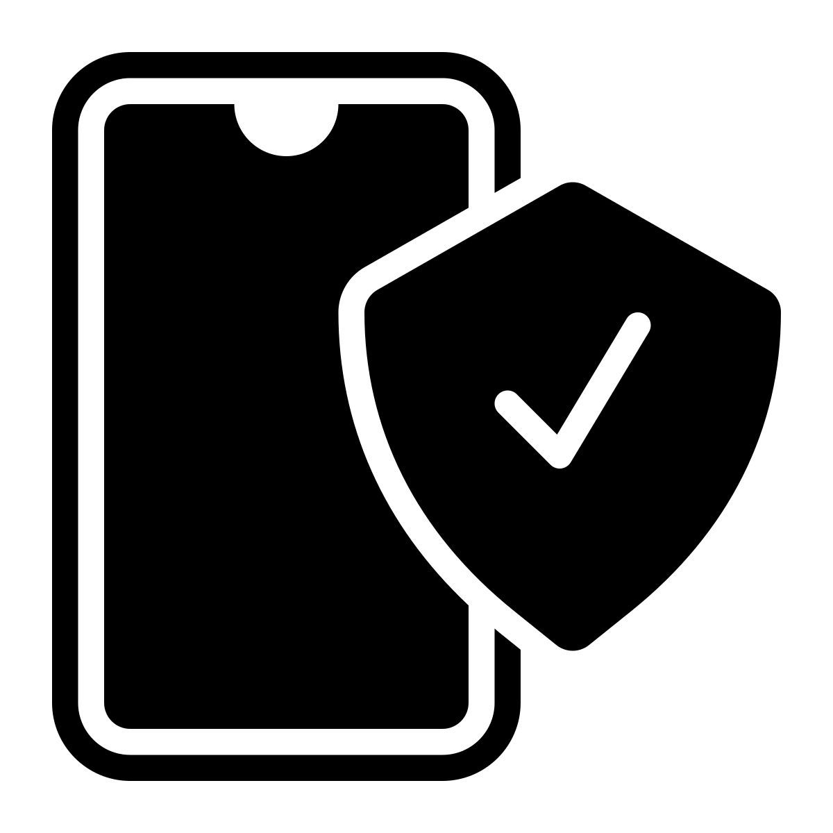 mobile security icon