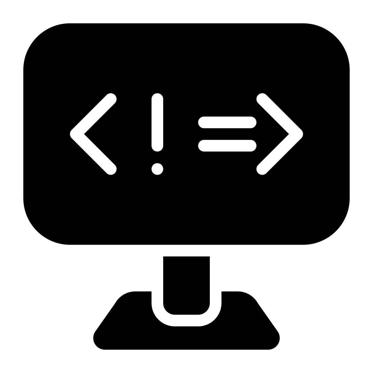 같지 않음 연산자 icon