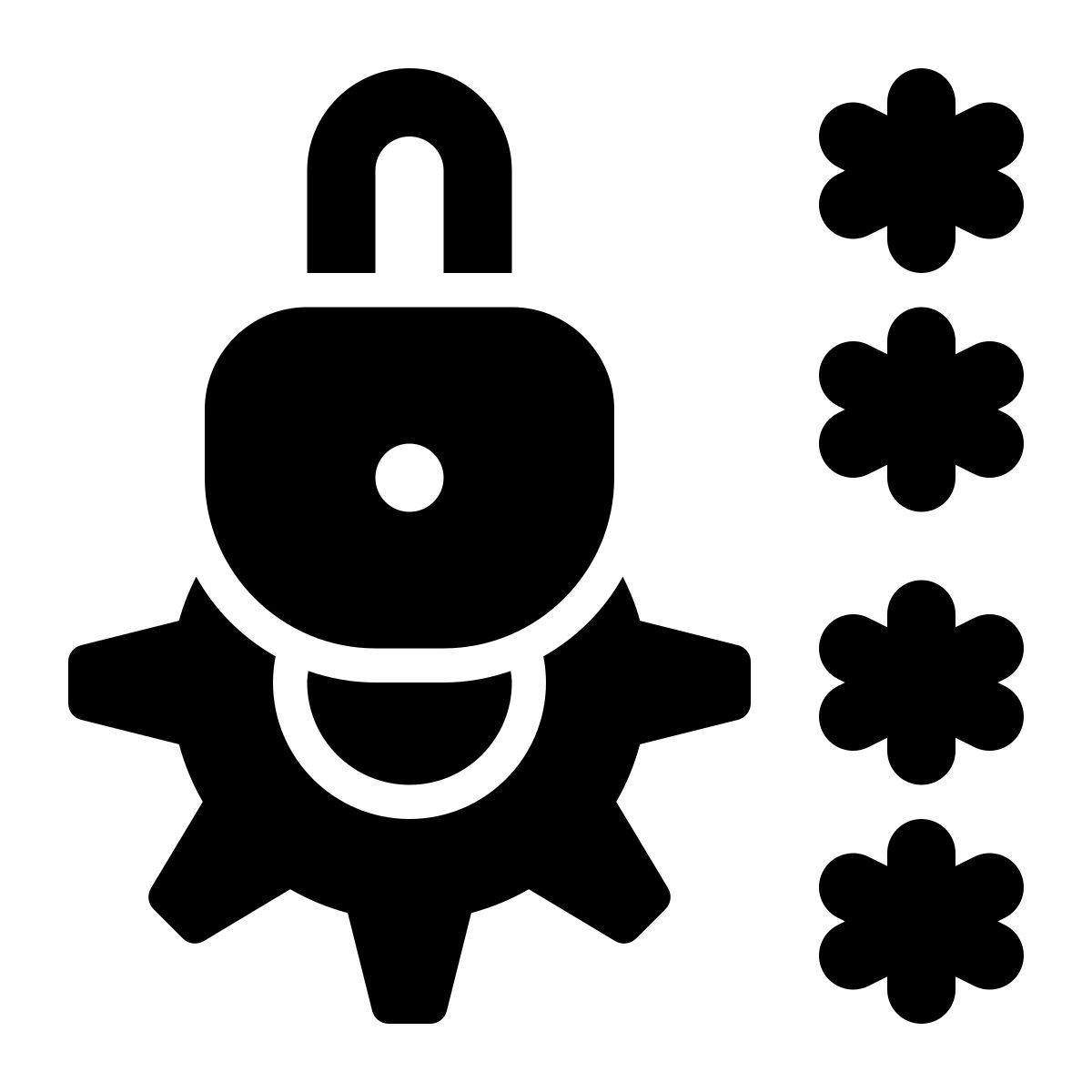 비밀번호 설정 icon