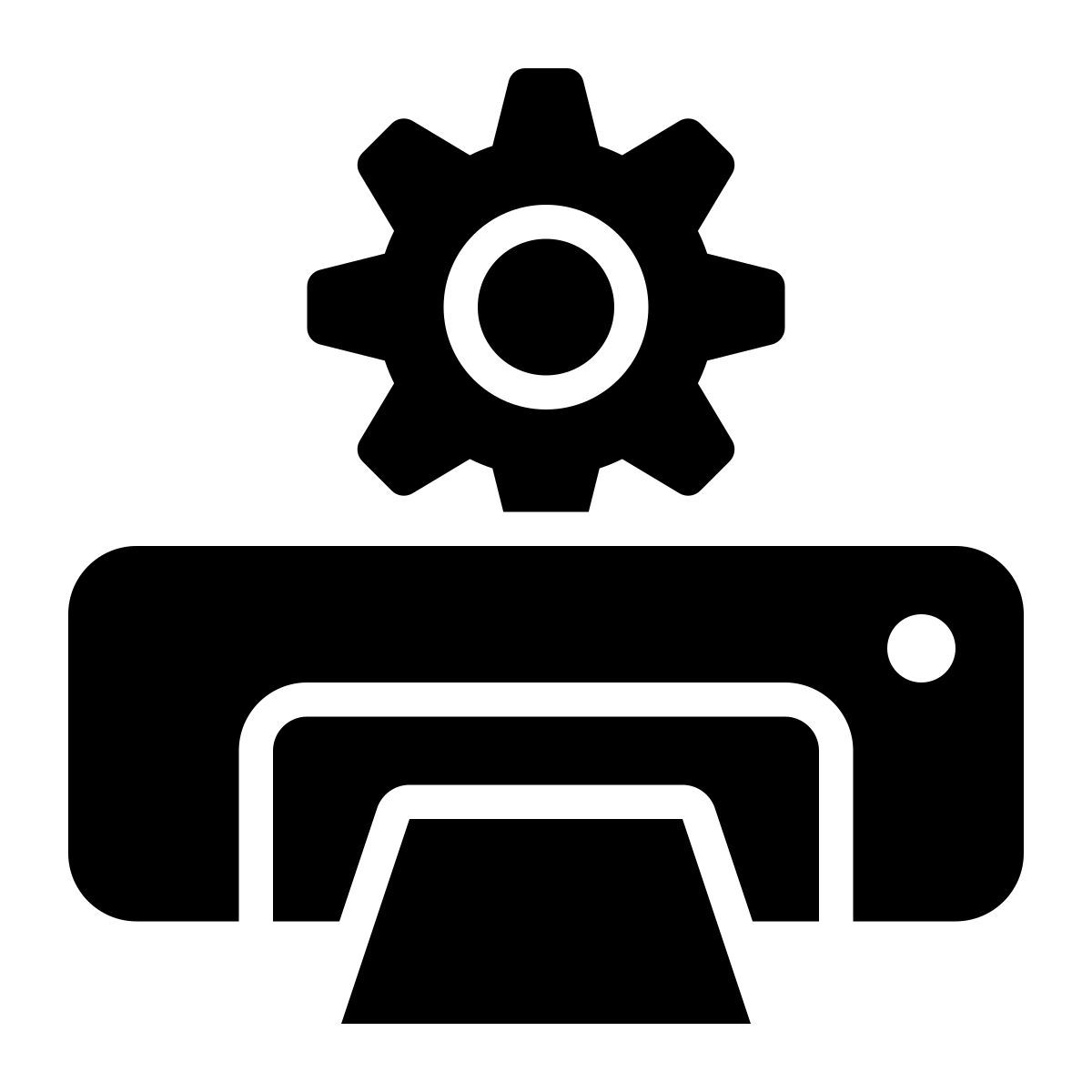 printer settings icon