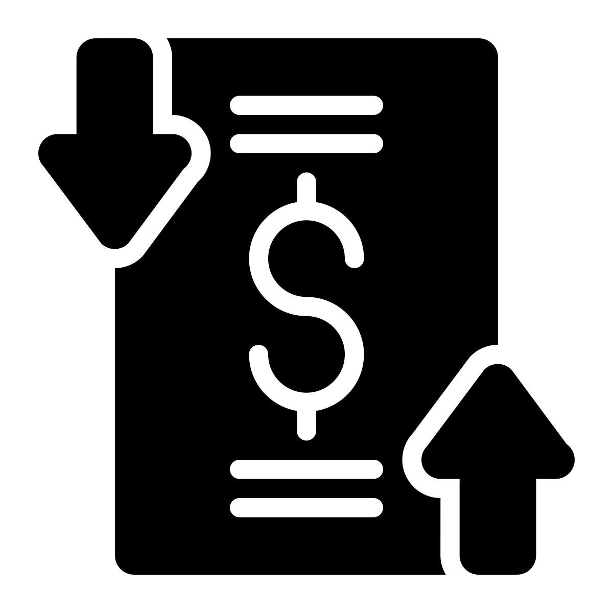 compte de profits et pertes icon