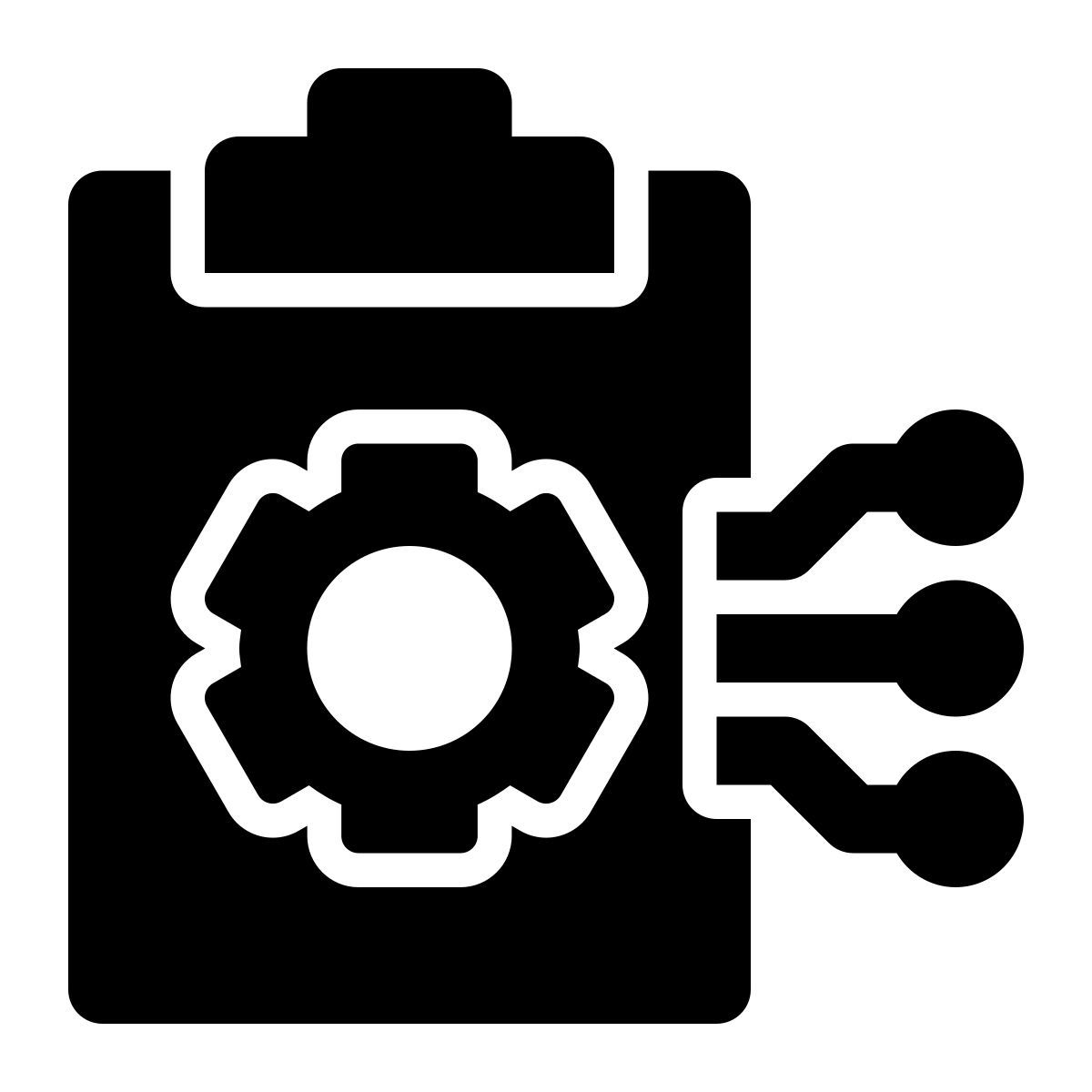 project management data icon