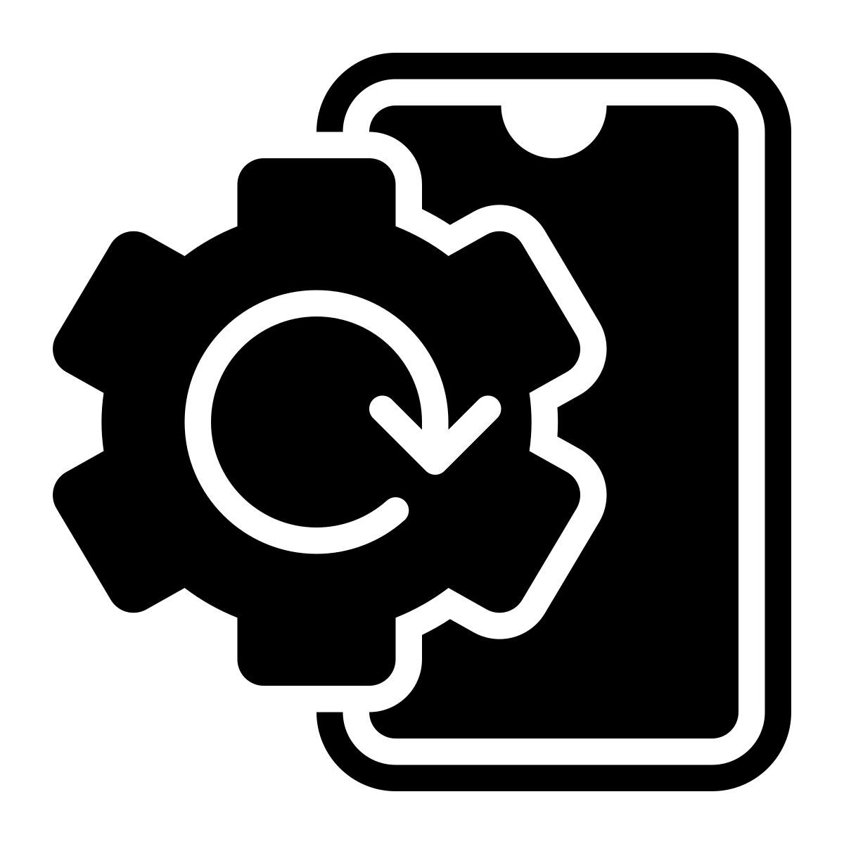 system update icon